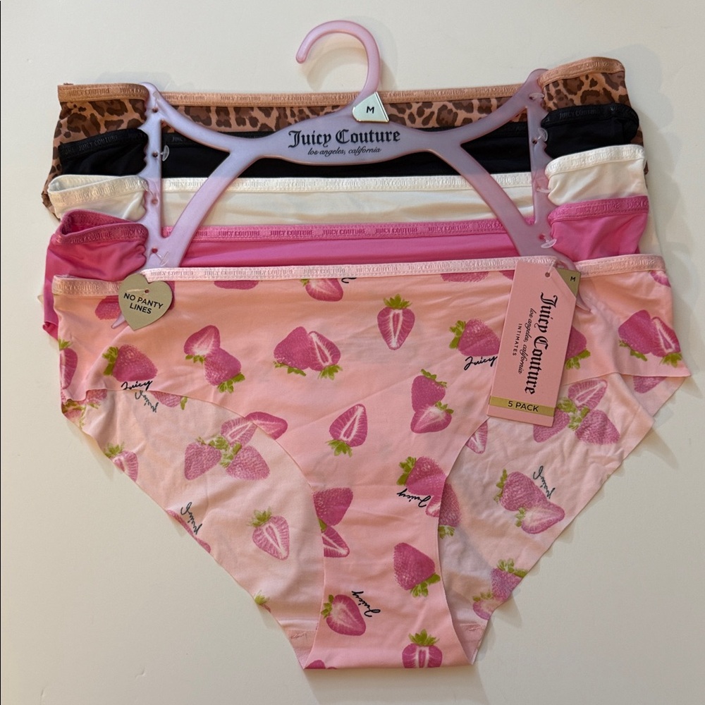 Juicy Couture Sexy No Line Panties SZ M NEW!